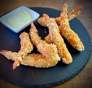 Креветка в темпурі