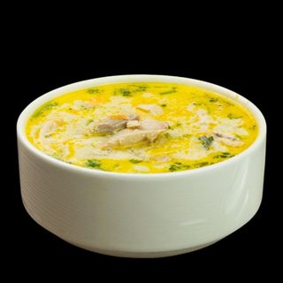 GREEK STYLE CHICKEN SOUP / SUPĂ DE PUI A LA GREC