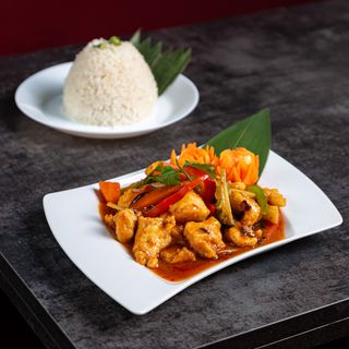 Smażona wieprzowina po syczuańsku