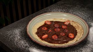 Clatıta cu Nutella si Capsuni