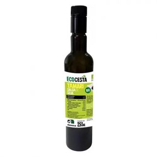 Salsa de Soja Ecológica Ecocesta Botella 250 Ml.