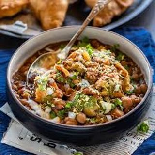 Samosa chaat 2 pezzi