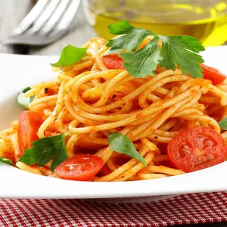 Spaghetti alla chitarra allo scarpariello