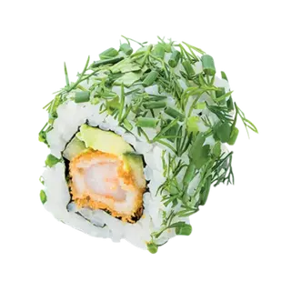 Green Roll crevette pané - 4 Pièces