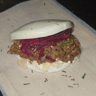 Baos de Cerdo Desmenuzado Americano (2)