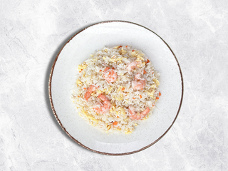 Arroz Frito Con Gambas