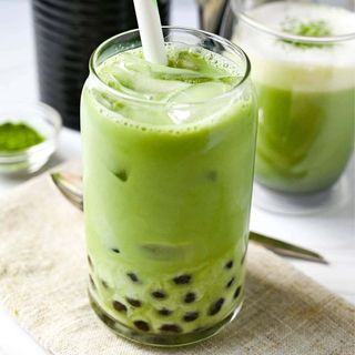 Matcha Milk Boba Tea