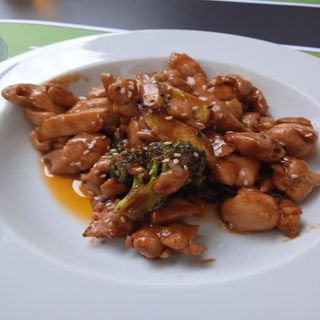 57 - Solomillo con salsa teriyaki