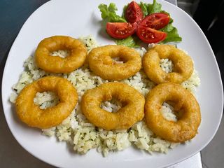 Panirani lignja kolutići