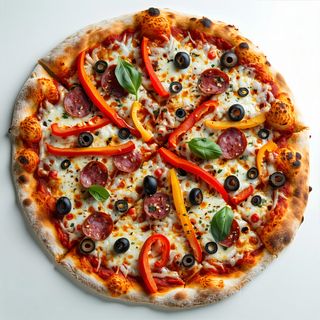 Pizza calabrese