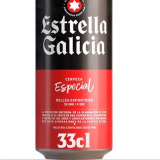 Cerveza Estrella Galicia (33 Cl.)