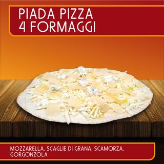 Piada Pizza 4 Formaggi