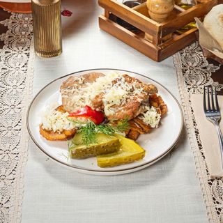 Mușchiuleț de porc la tigaie