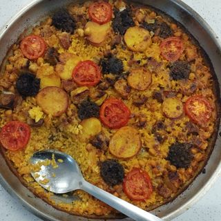Arroz al horno