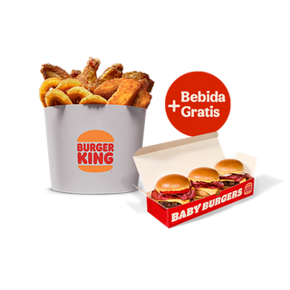 Cubos Mixtos + Baby Burgers