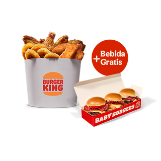 Cubos Mixtos + Baby Burgers