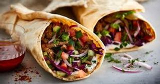 Menú shawarma