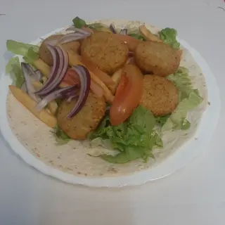 Piadina falafel