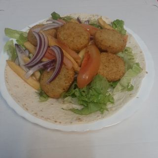 Piadina falafel