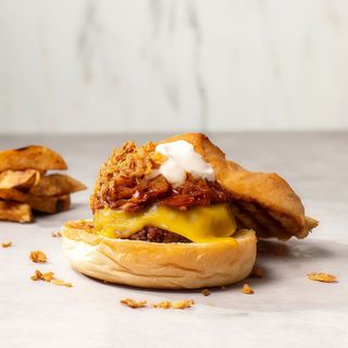 Hamburguesa American Barbacue