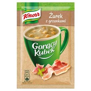  Żurek z grzankami Gorący kubek. 0.17кг