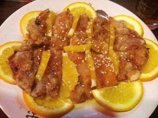 75.Pollo a la naranja