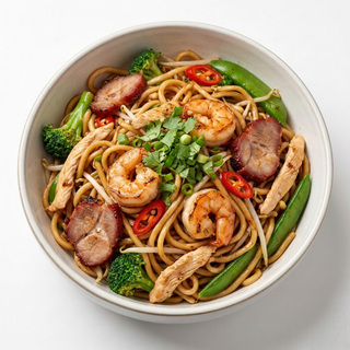 Fideos Especiales A La Plancha