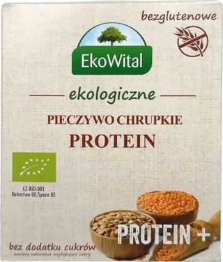 Pieczywo chrupkie protein bezglutenowe BIO 100 g Ekowital