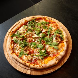 Піца з куркою та опеньками, 545 г