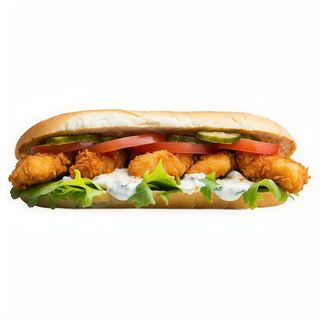 Bocadillo De Tiras De Pollo