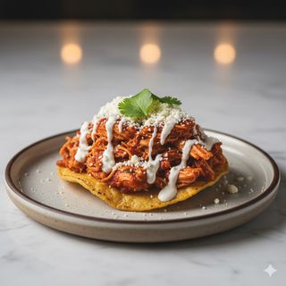 Tostadas de Tinga