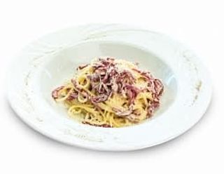 Фетучини с соусом Карбонара