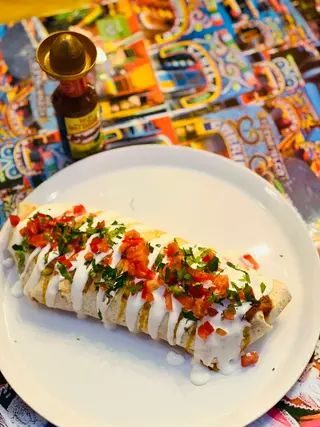 Burrito de tinga