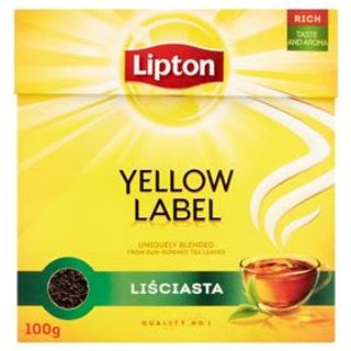 Herbata czarna liściasta Lipton. 0.1кг