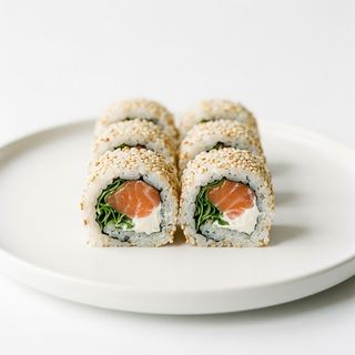 91 - Sake rucola roll - 4 pezzi