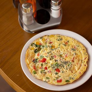 Омлет с овощами