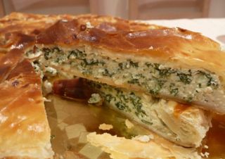 Empanada de queso y verdura (porción)