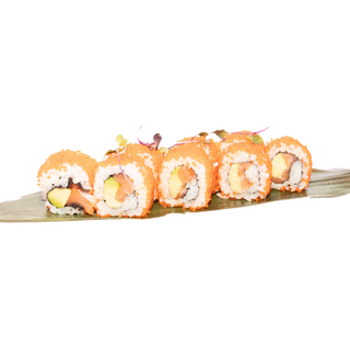 Uramaki de tobiko (8 uds.)
