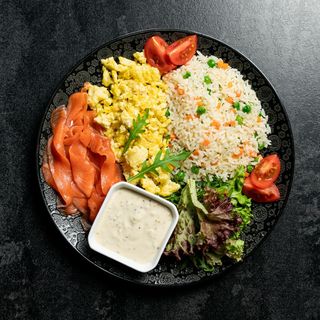 Скрамбл з лососем, 330 г