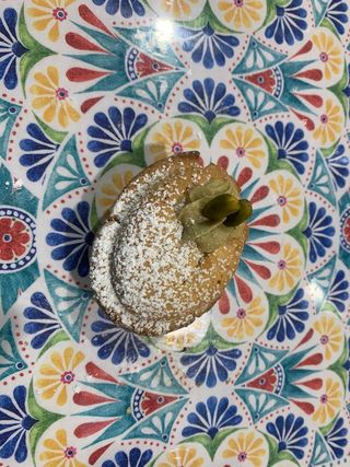 Pasticciotto ricotta e pistacchio