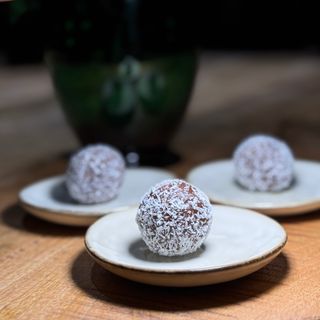 Chocolate Coconut Protein Balls