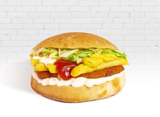 Sandwich cu snitel de pui