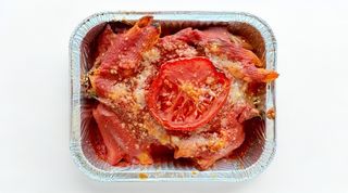 Pasta al forno con fagiolini