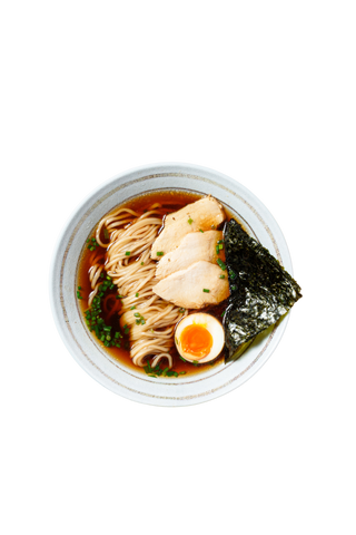 Сёю рамен с курицей