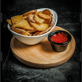 Servicio De Patatas Fritas Caseras