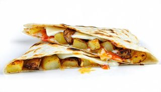 Piadina, patate fritte tutte salse
