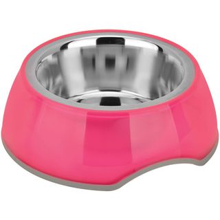 Mr. PET Transparent Činija s gumenom podlogom, Espresso