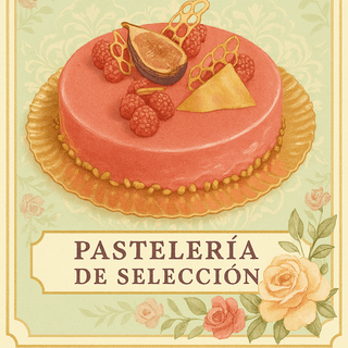 Tarta de frambuesa y pistachos 