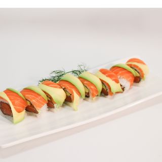 Uramaki dragon roll salmone - 8 pezzi