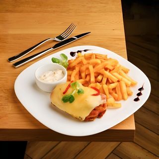 Muşchi de porc Sibian-garni